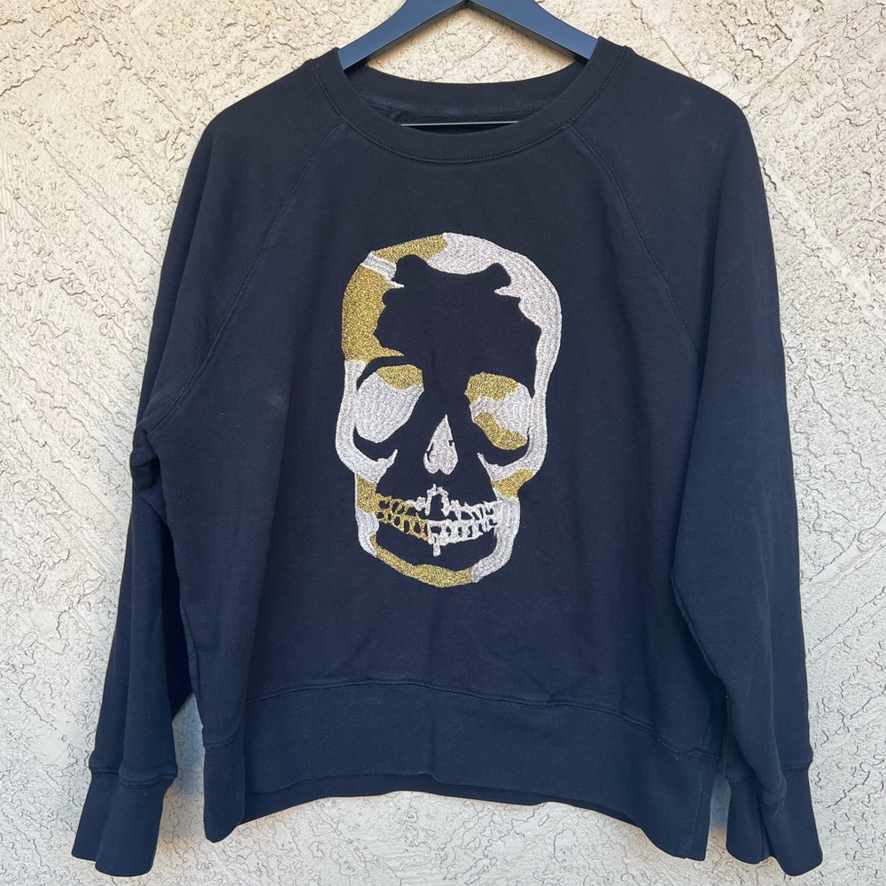 Zadig & Voltaire Women’s Skull Sweatshirt Medium